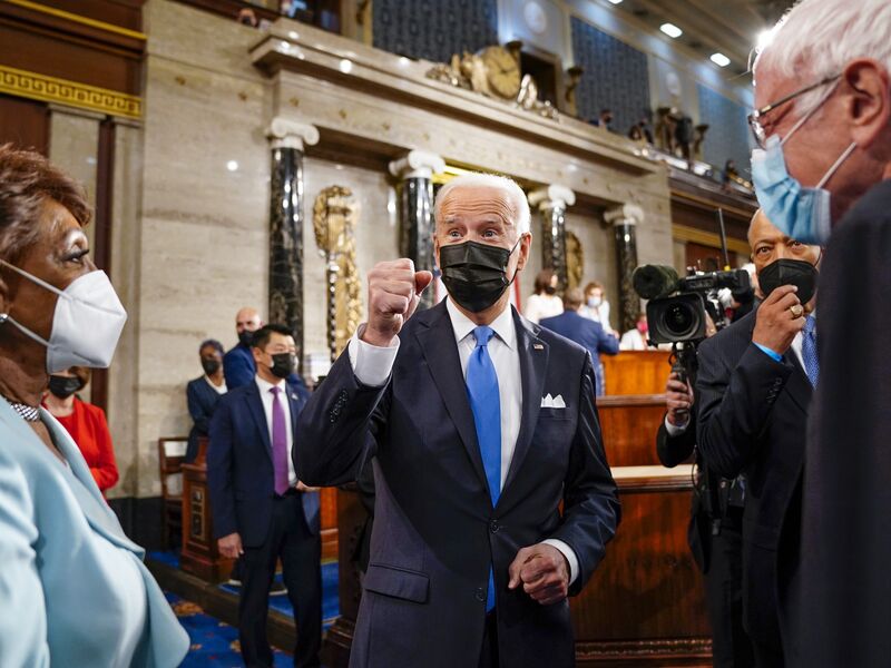 President Biden Delivers First Address To Joint Session Of Congress