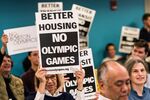 In Boston, some residents banded together to protest dedicating taxpayer dollars to Olympic infrastructure.