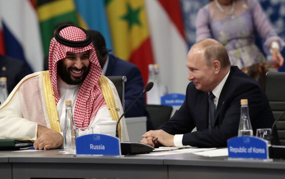 Putin to Meet With Saudi Prince Just Days Before OPEC+ Gathers
