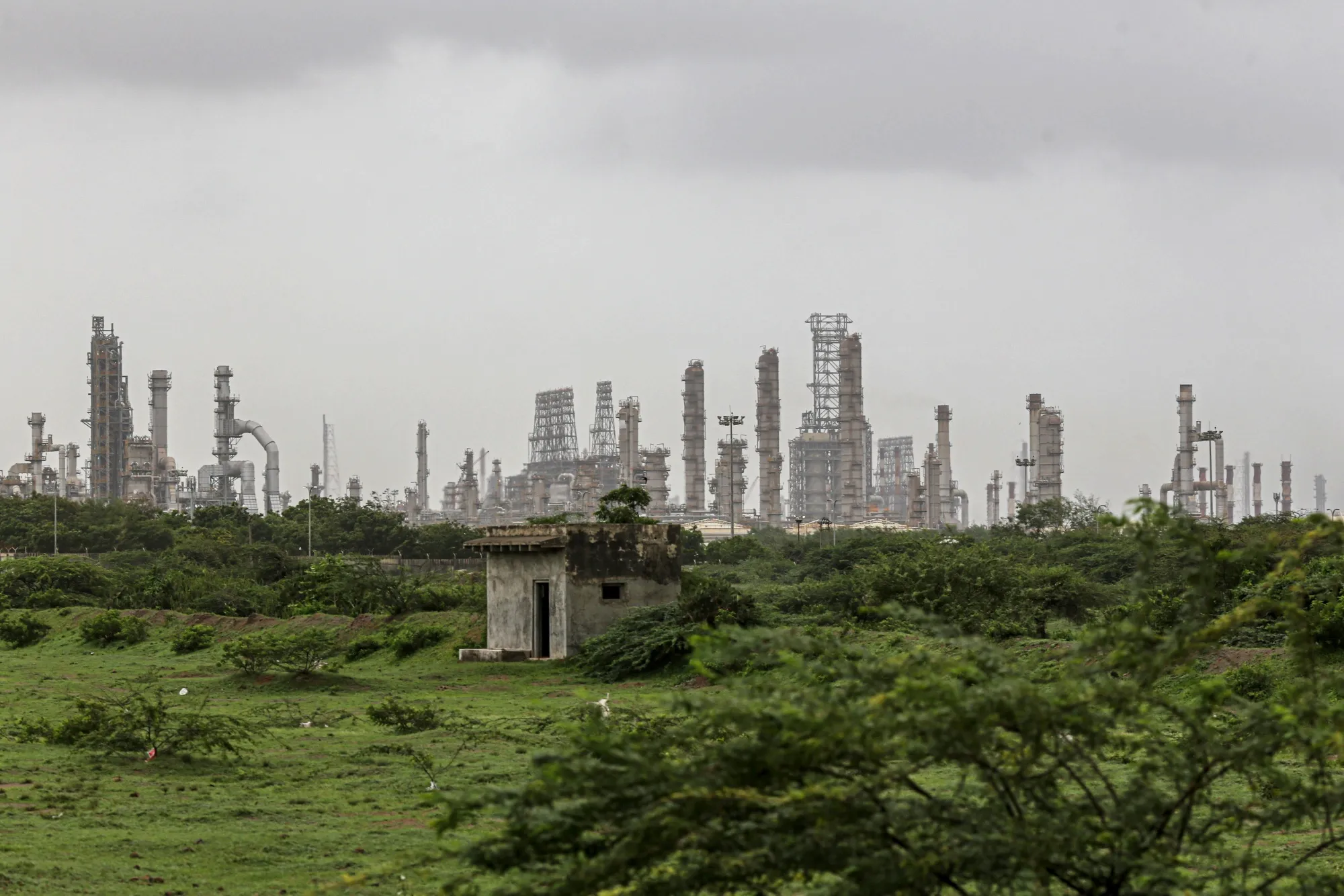 The world’s biggest oil refining complex is owned by Reliance Industries&nbsp;in Jamnagar, India.