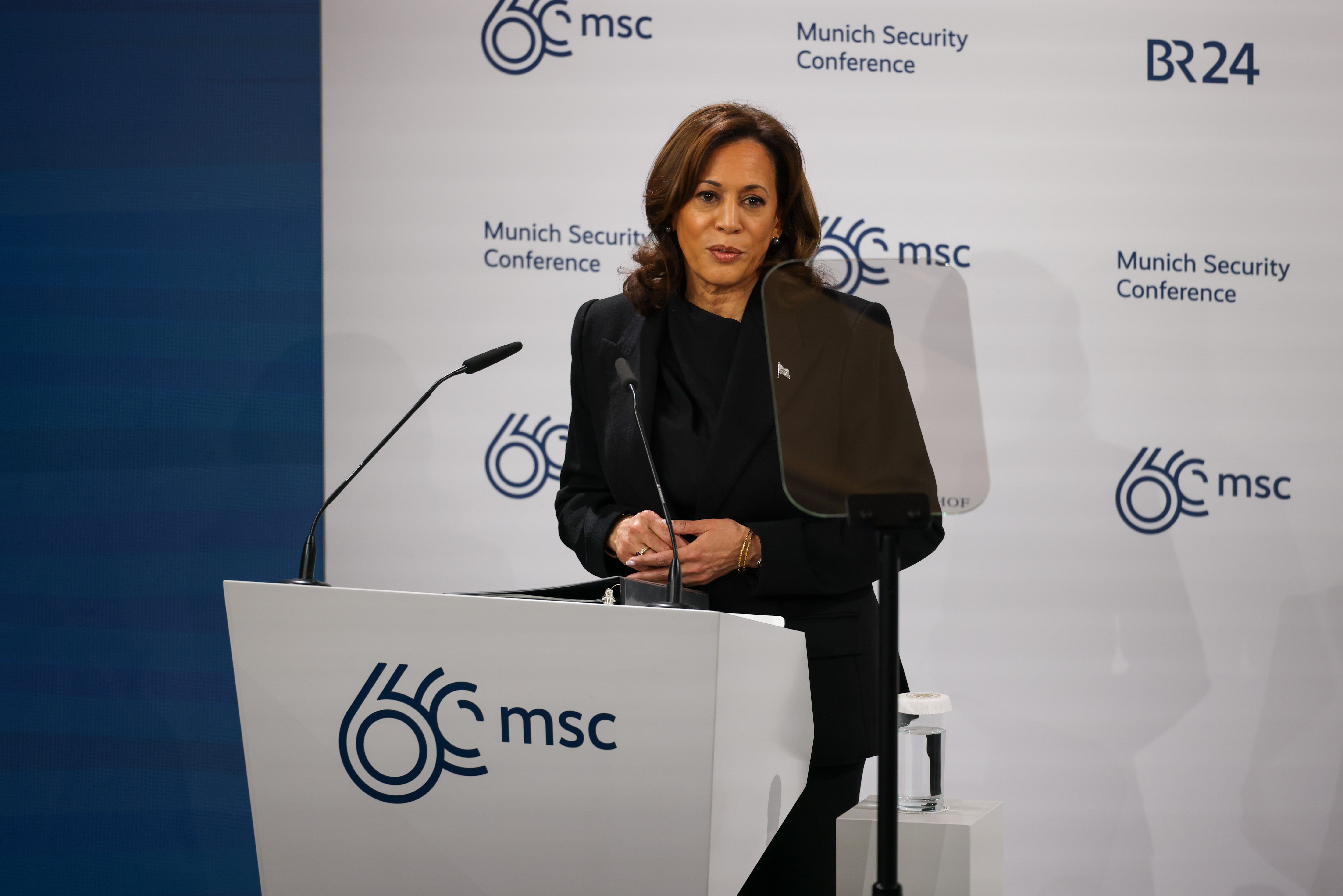 US Vice President Kamala Harris Aims at Trump Foreign Policy in Munich ...