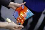 Huawei Mate X foldable 5G mobile device