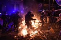 relates to Spanish Government Condemns Violent Protests in Catalonia