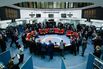Last Day Of Trading In The Open Outcry Pit At The London Metals Exchange Leadenhall Street Premises
