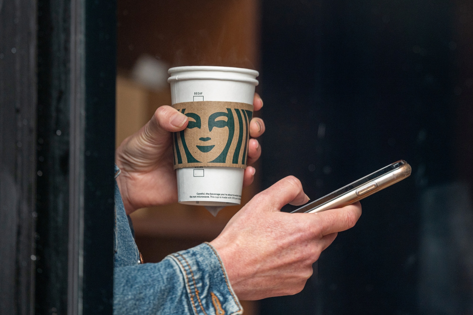 Starbucks has a coffee-cup climate issue as mobile, drive-thru booms