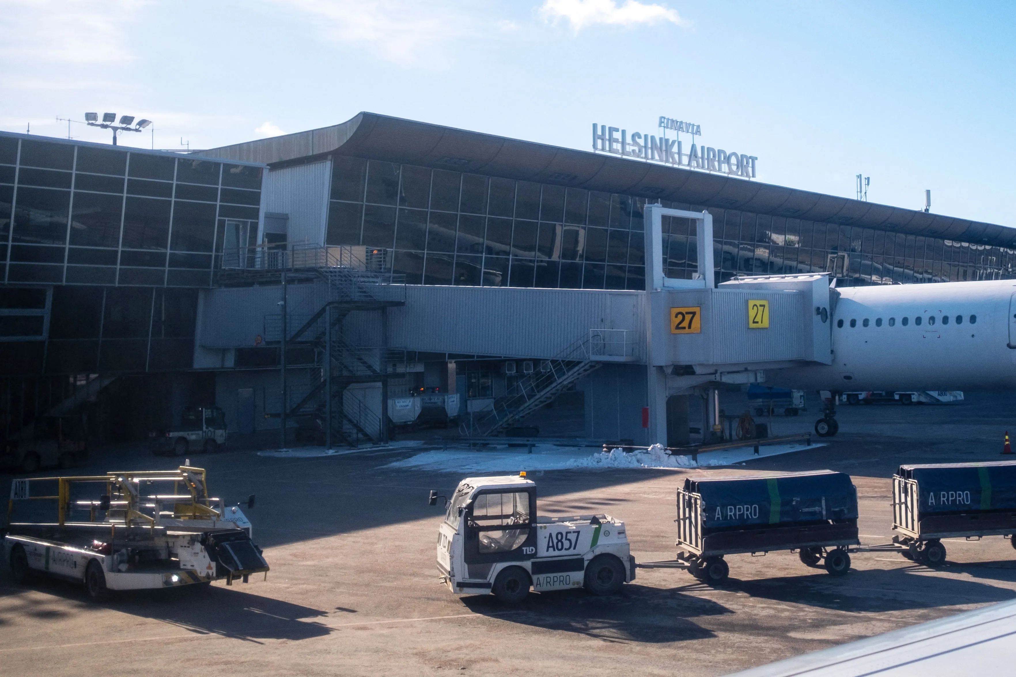 Helsinki-Vantaa airport in 2025.