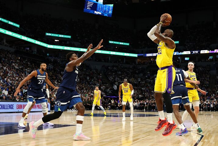 Los Angeles Lakers v Minnesota Timberwolves - Game Three