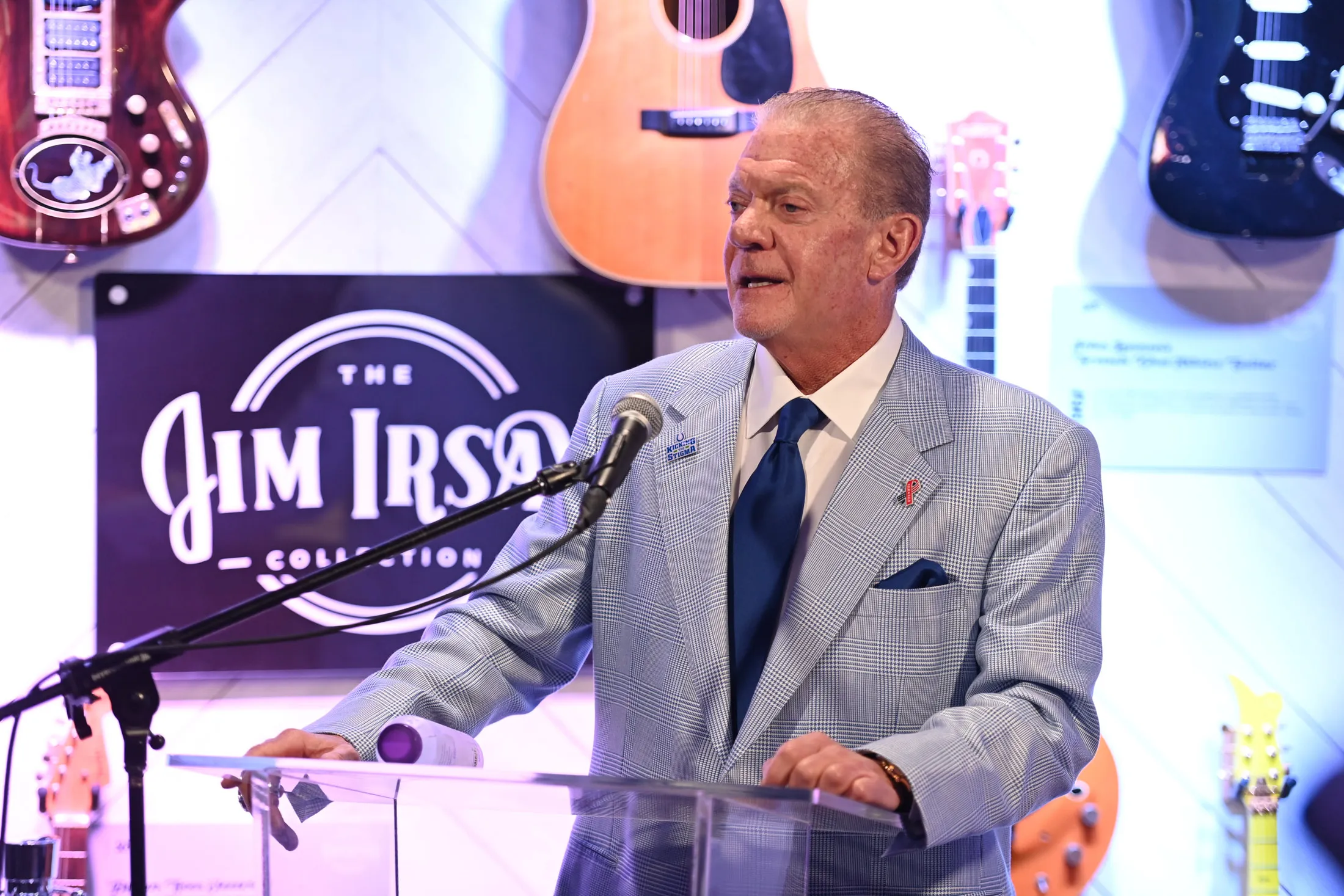 Jim Irsay, whose collection will be on view in New York.