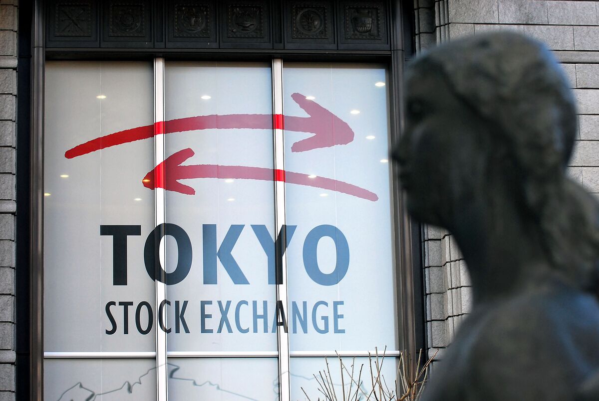 ブルームバーグのニュース記事「【日本市況】株式が続伸、米利下げ観測で景気懸念が後退－円は反落」の画像