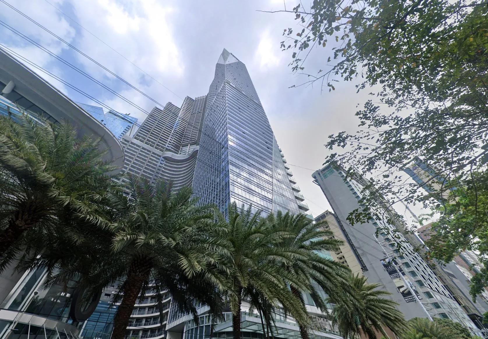Trump Tower in Manila.