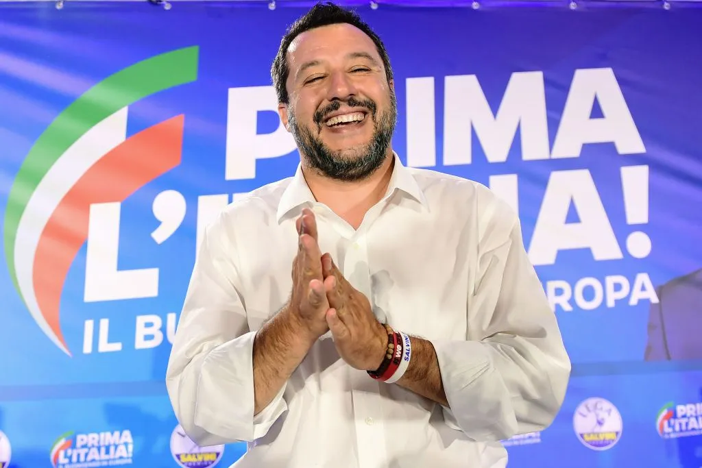 Salvini doesn’t mind.