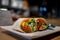 Beyond Meat rolls stuffed with alternative beef and