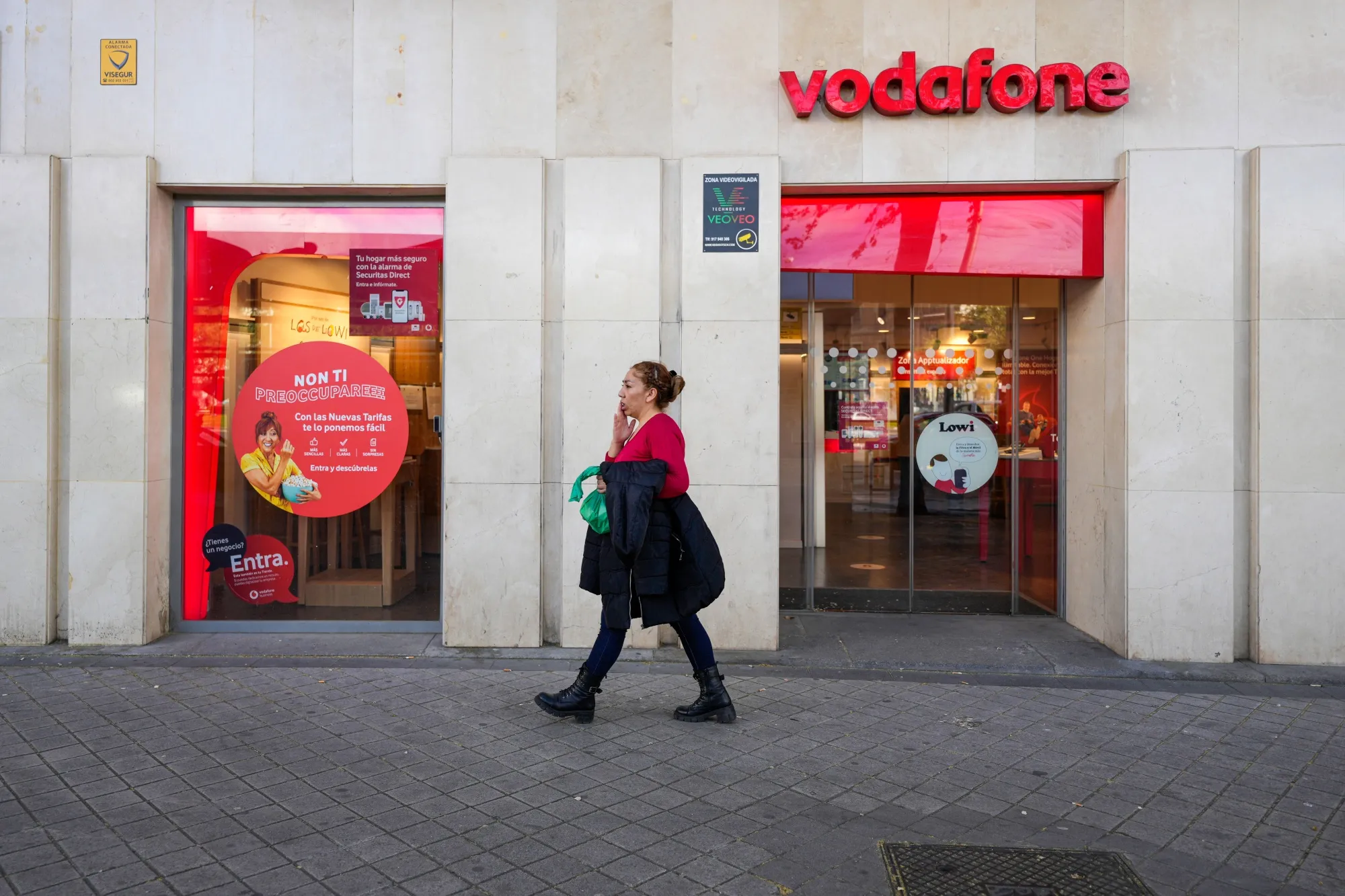 Vodafone&nbsp;store in Madrid