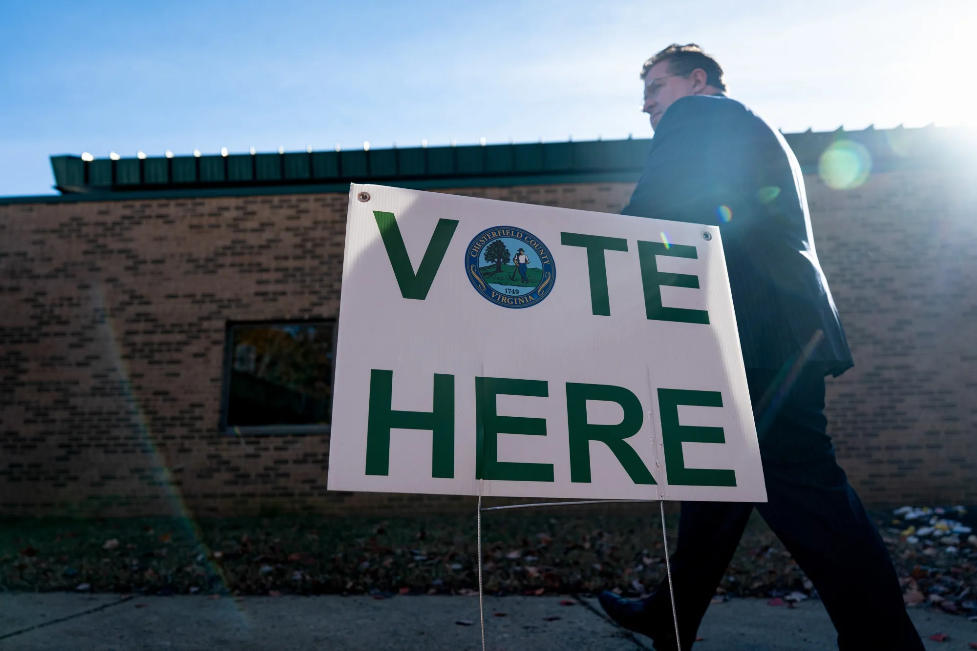 Trump’s Political Standing Put to Test in Off-Year Elections - Bloomberg