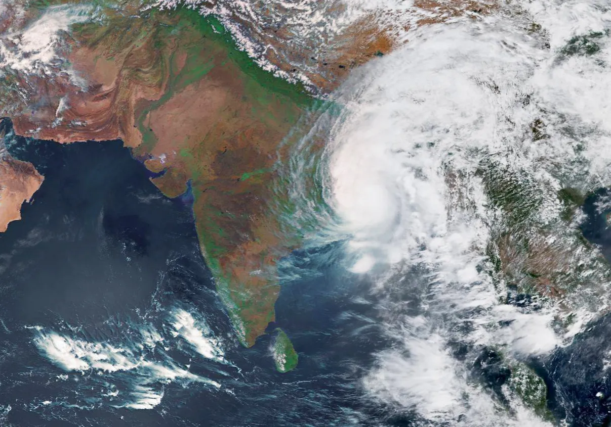 Cyclone Amphan on May 20