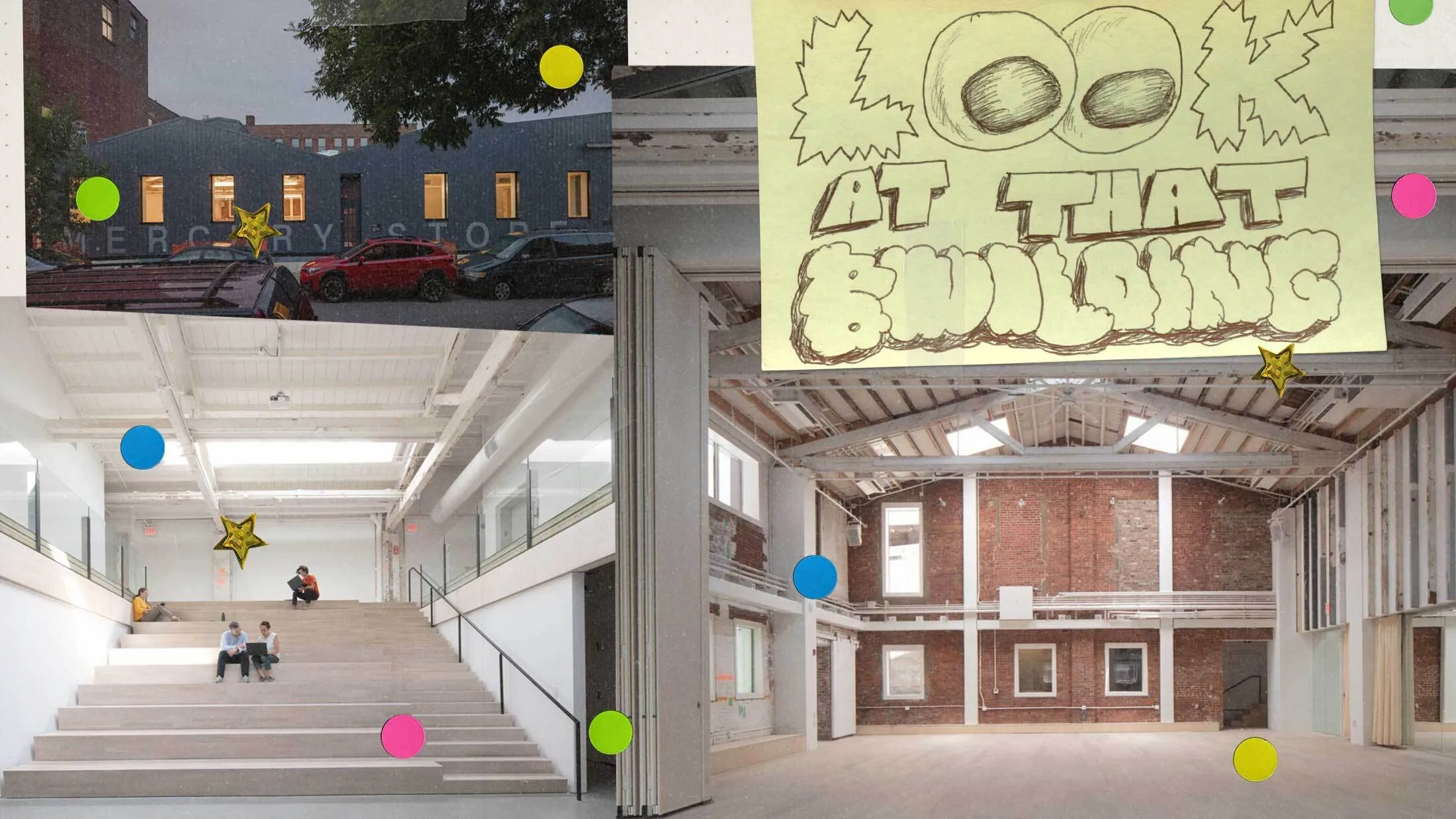 The Mercury Store in Brooklyn shows off its old bones under a new skin. 