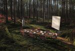 Conference room in the forest