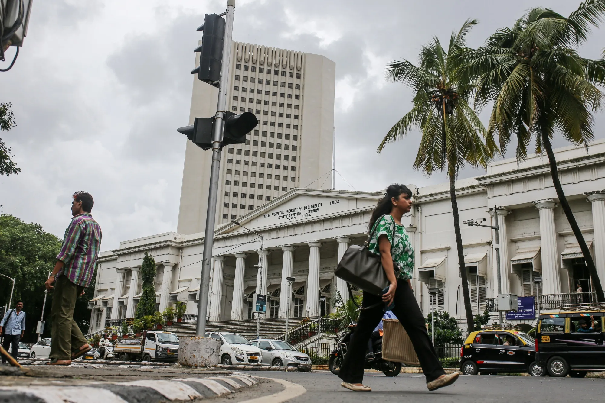 The Reserve Bank of India (RBI) headquarters building in Mumbai.