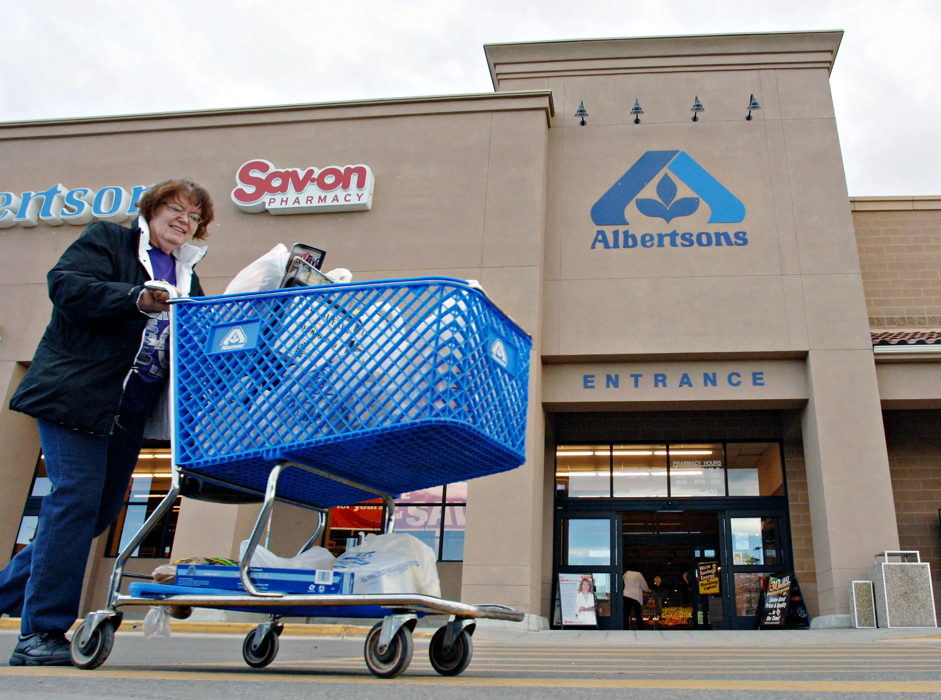 An Albertson's store.