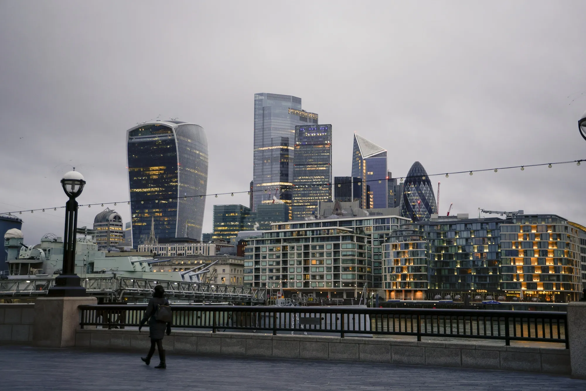 City of London On First Full Working Day Since U.K. Left The EU