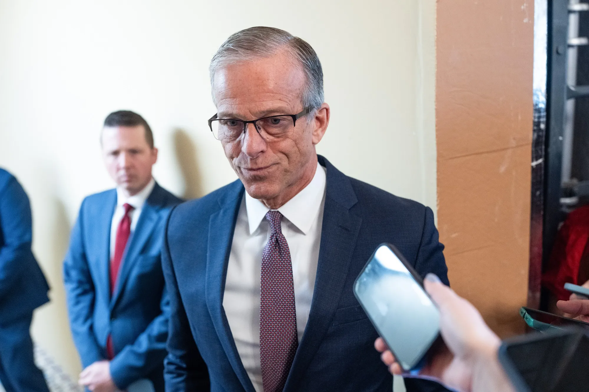 Senate Majority Leader John Thune on Thursday, March 26, 2026. 