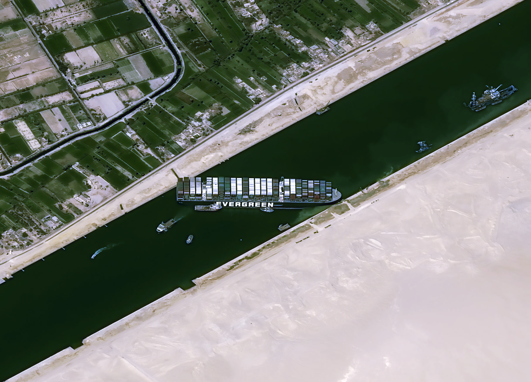 Deal Reached On Ship That Blocked Suez Canal Bloomberg