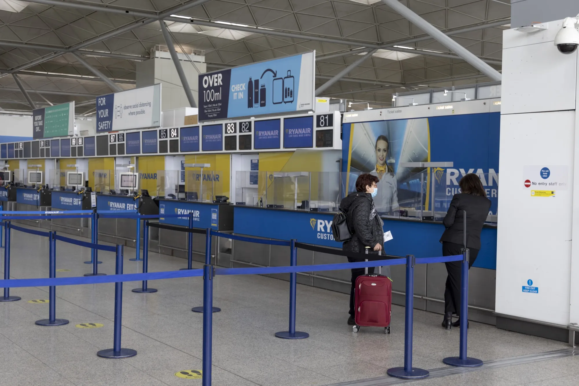 Easyjet Plc and Ryanair Holdings Plc Aircraft Ahead Of U.K. Travel Restart
