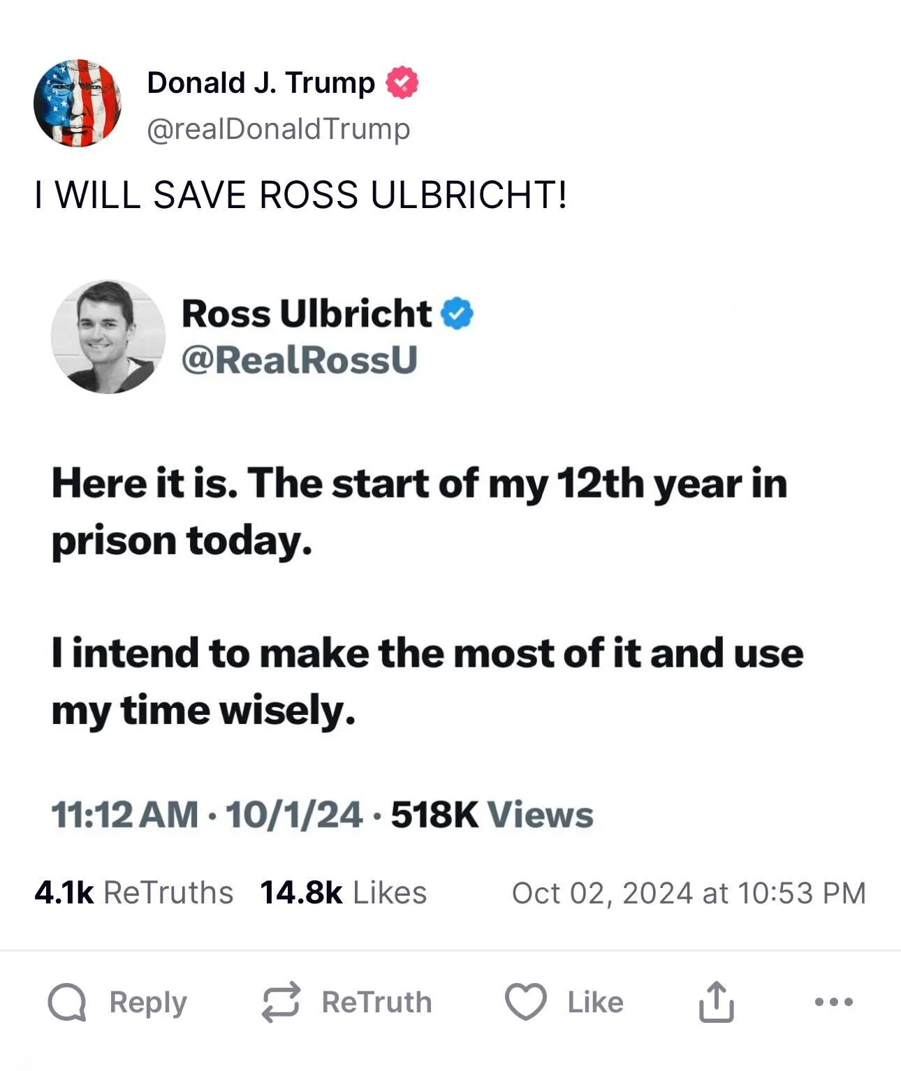 Who Is Ross Ulbricht, the Man Trump Wants to Release From Prison? -  Bloomberg