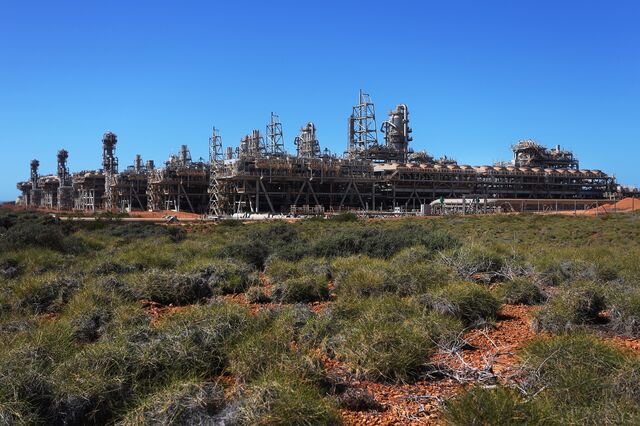 Chevron’s Gorgon carbon capture storage project on Barrow Island, Australia.