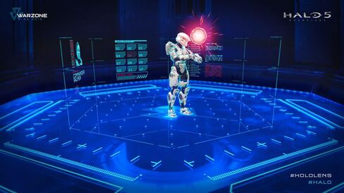 Tuesday's HoloLens demonstration at E3.