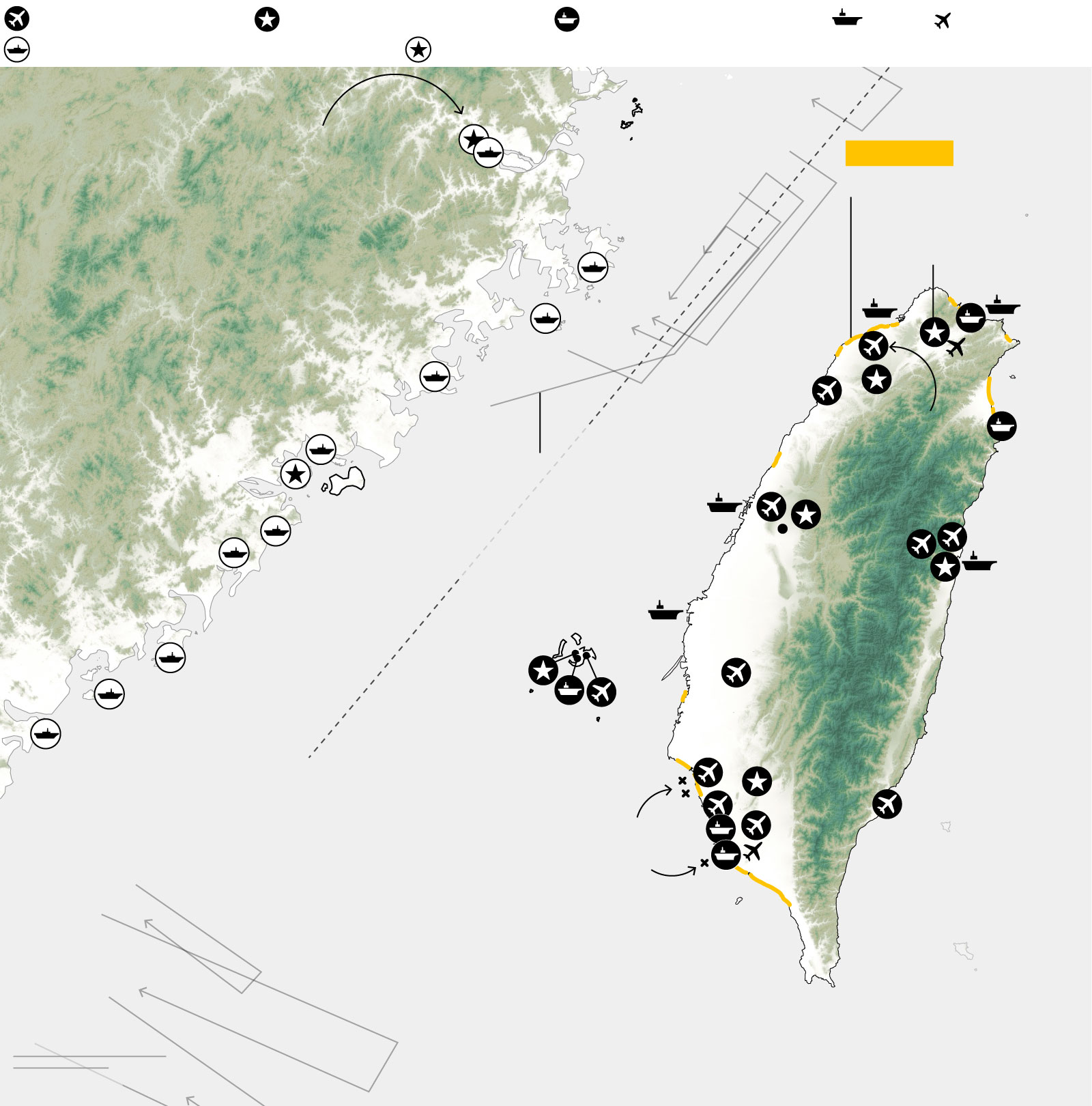 The Strategic Landscape Of Taiwan: Potential Amphibious Landing Zones ...