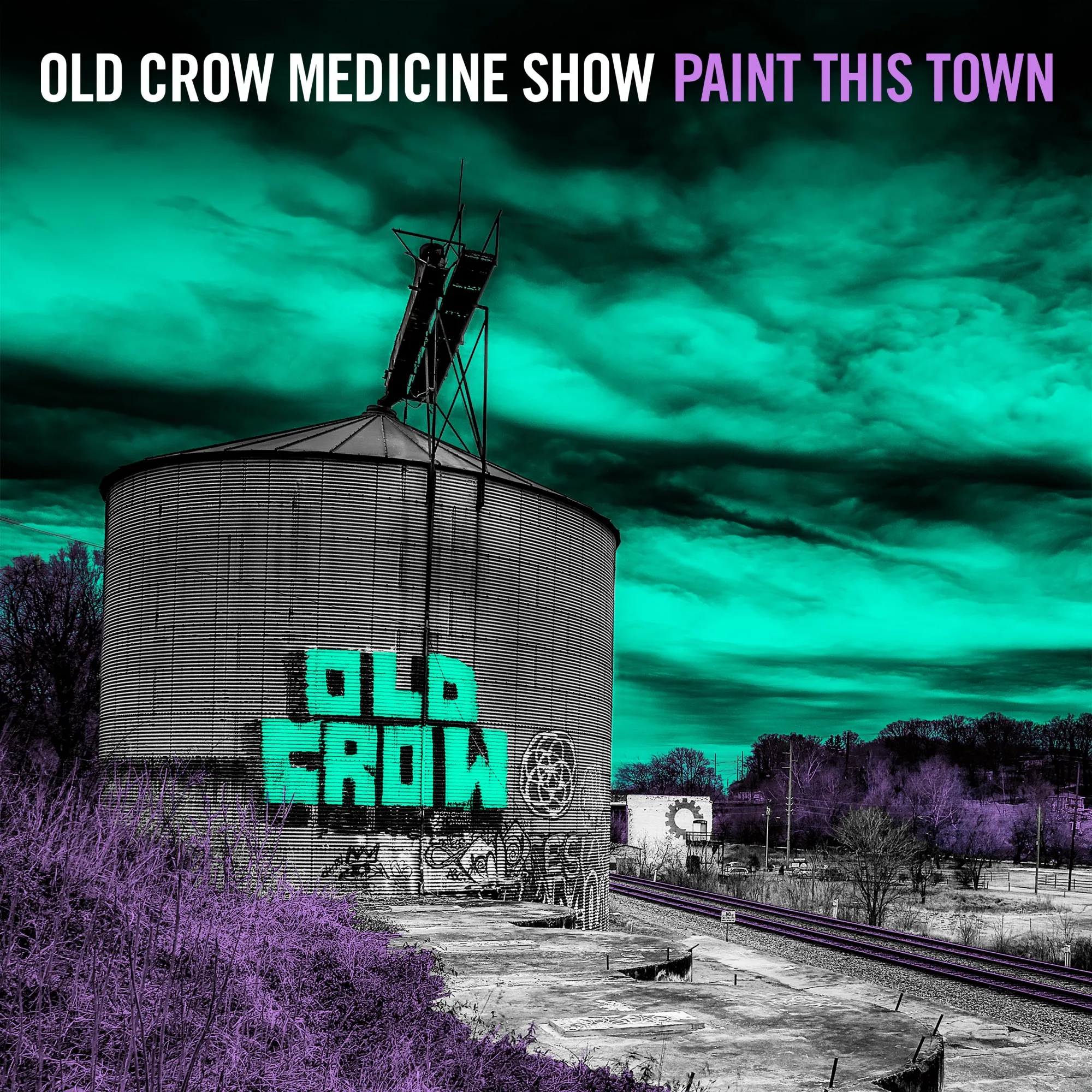 This cover image released by ATO Records shows “Paint This Town,” a new album by Old Crow Medicine Show. (ATO Records via AP)