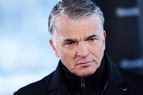 Sergio Ermotti in Davos, Jan. 18.