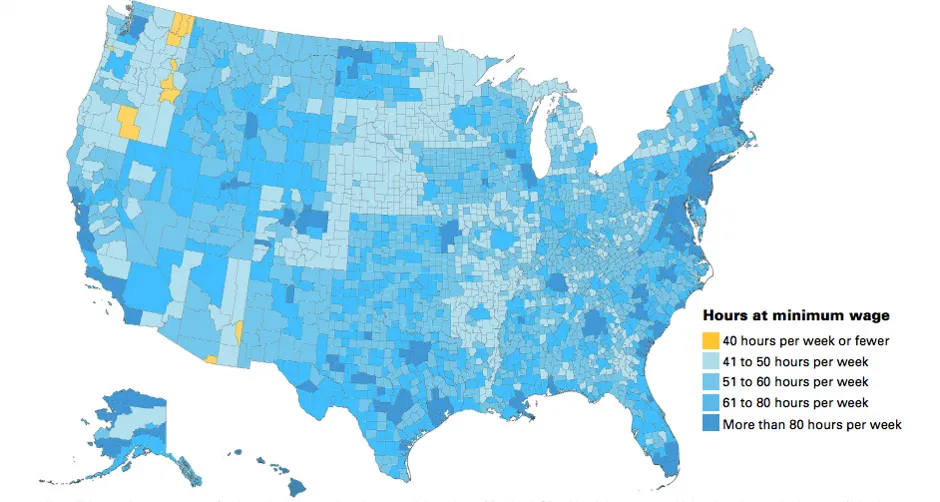 The rent is still too damn high, and wages are too low. 