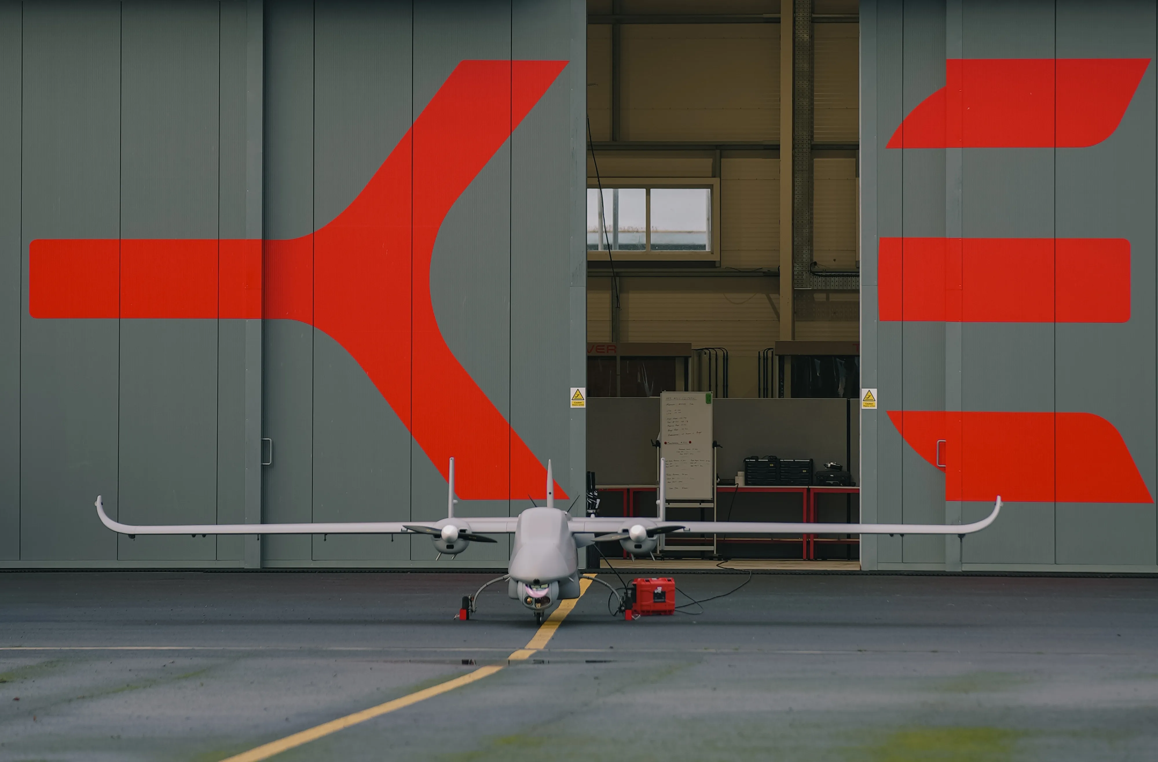 A Tekever surveillance drone. 
