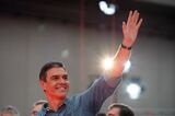 Spain's Prime Minister Pedro Sanchez at PSOE Campaign Rally