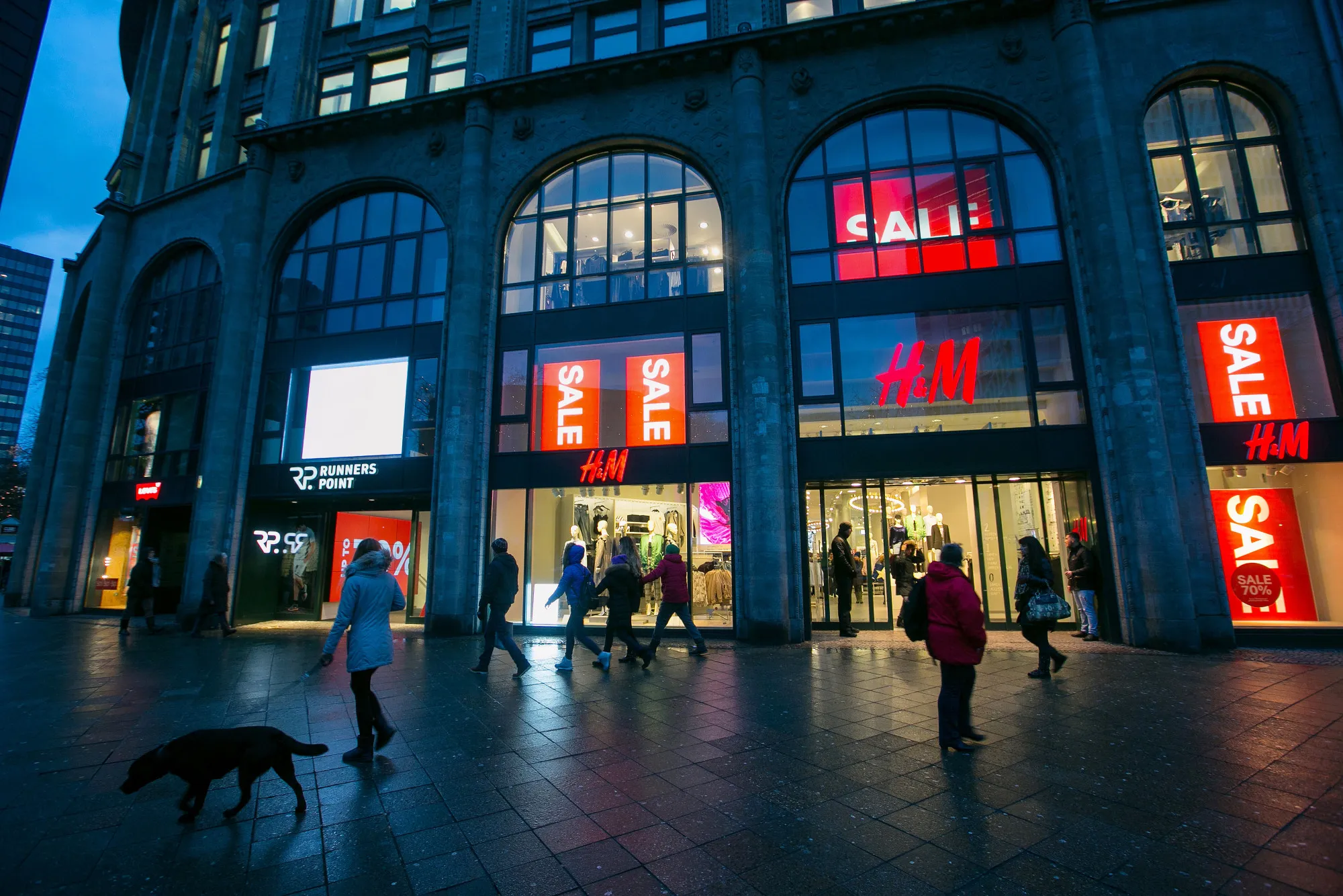 An H&amp;M store&nbsp;in Berlin