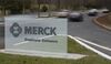Vehicles enter the Merck headquarters campus in Whitehouse Station, New Jersey, United States, Thursday, December 13, 2007. Merck & Co.'s Cordaptive cholesterol pill failed to gain approval from US regulators , less than a week after its recommendation.  for marketing in the European Union.