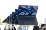 The new 13.6-inch MacBook Air featuring the M2 chip that Apple announced earlier this week.