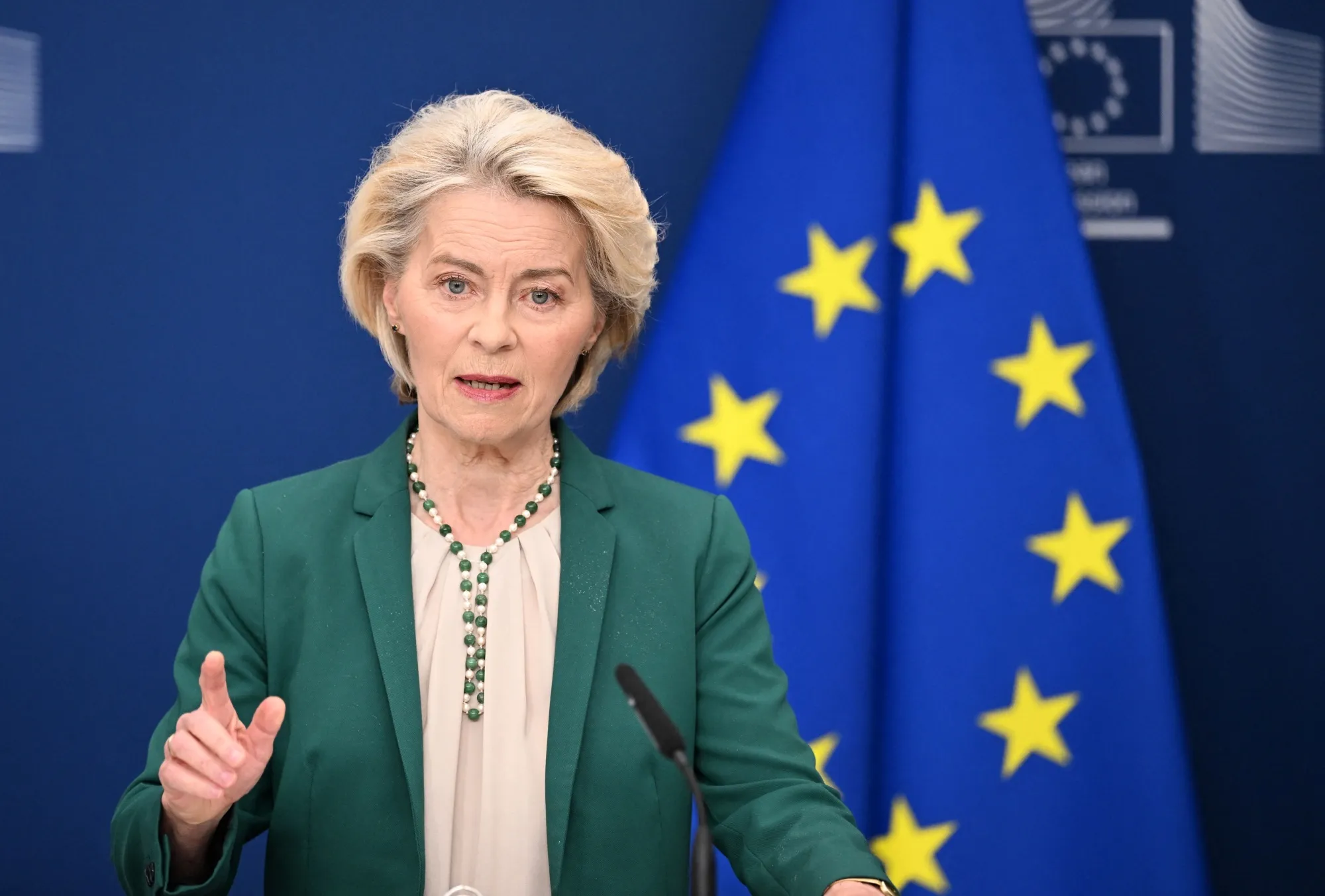 European Commission President Ursula von der Leyen