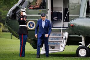 President Biden Returns To White House From Pennsylvania