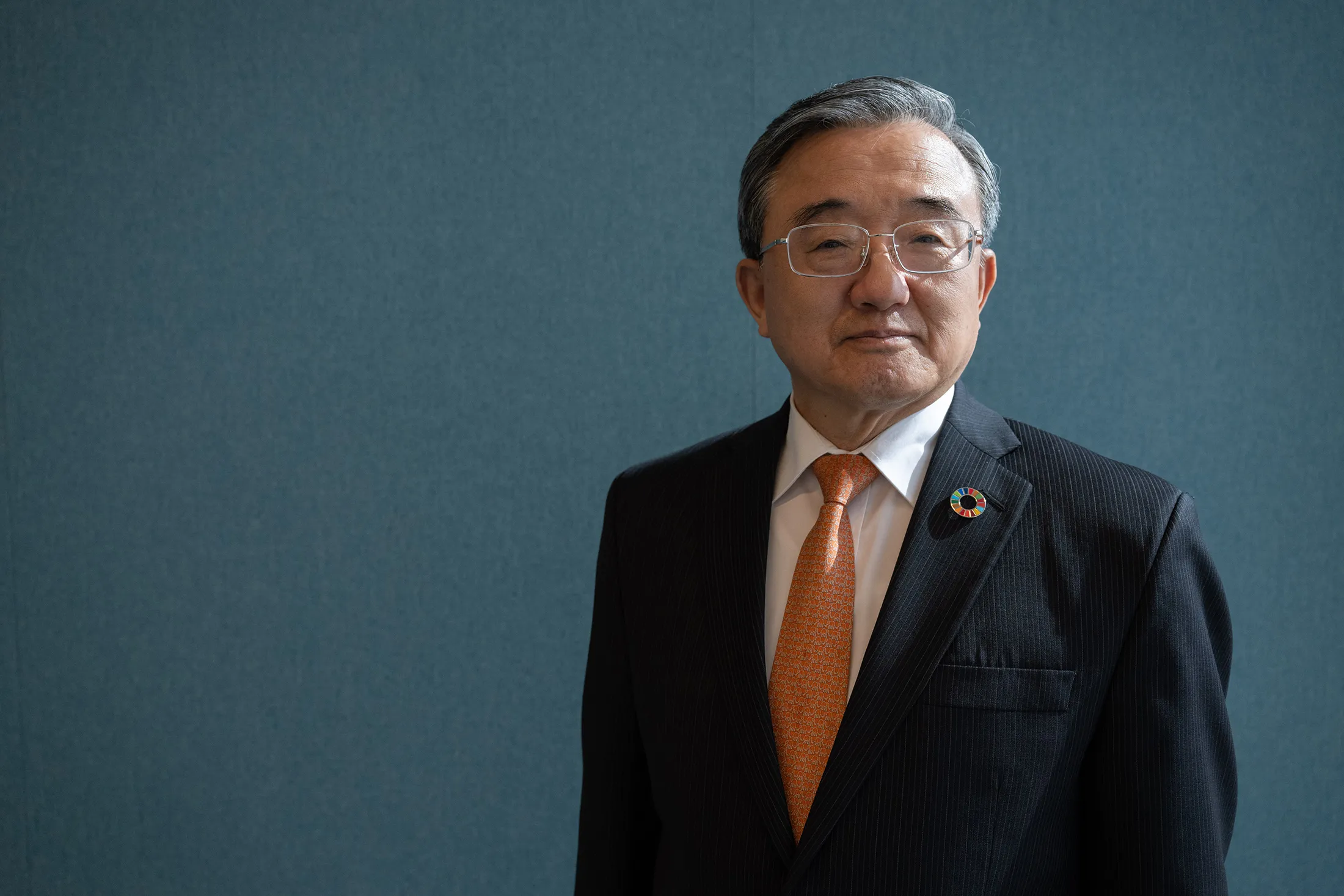Liu Zhenmin in Beijing on April 30.