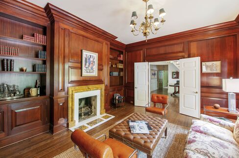 The interior was designed by celebrity decorator Jed Johnson.