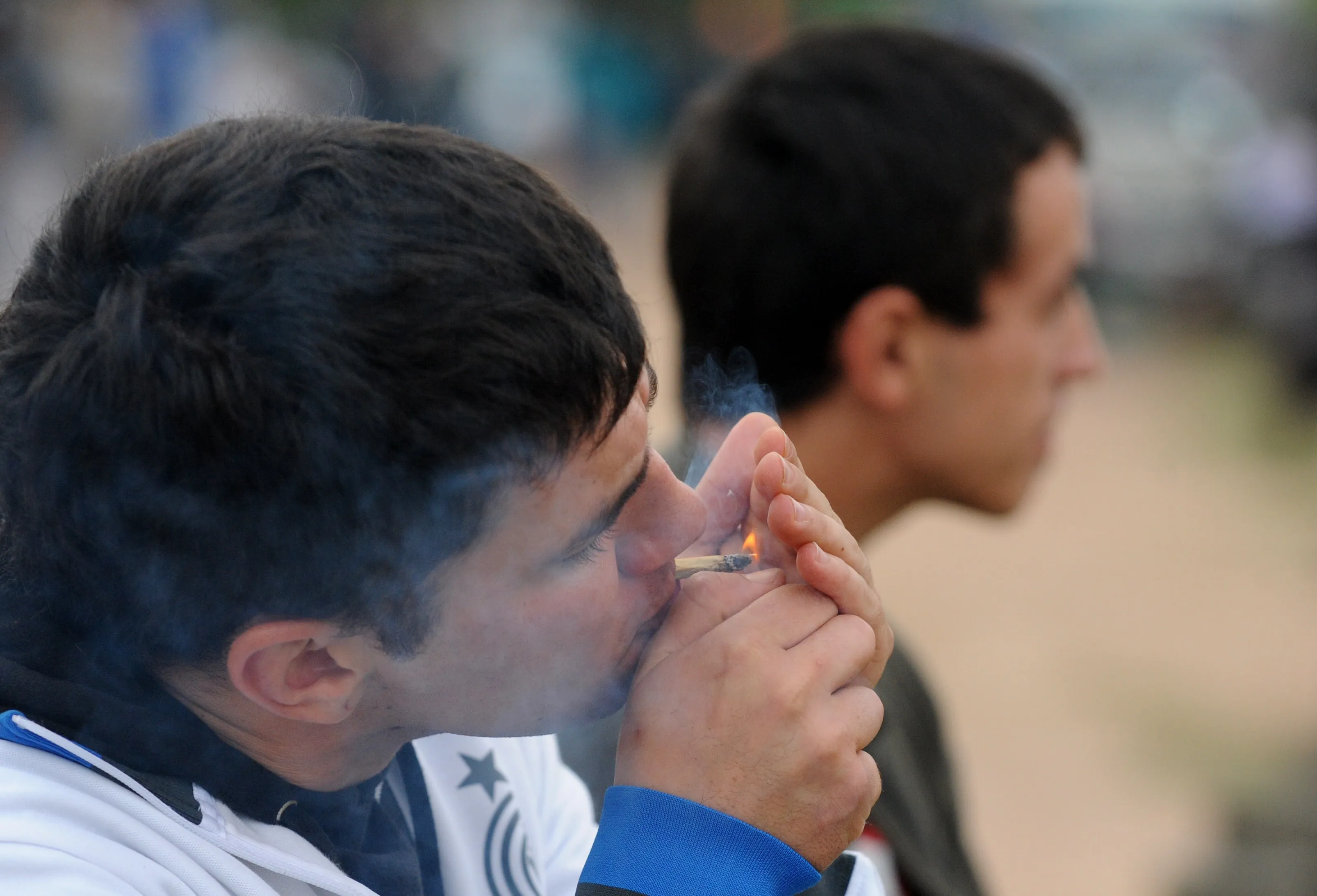 Yes, I'm inhaling.&nbsp;Photographer: Miguel Rojo/AFP/Getty Images