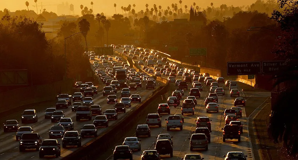 Sunshine and smog.
