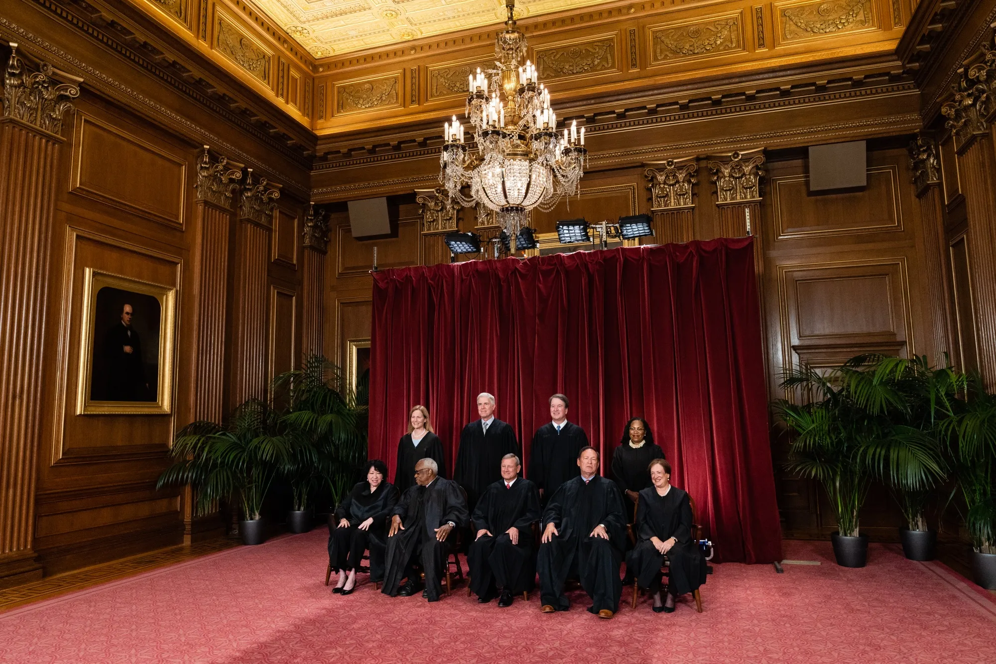 Justices of the US Supreme Court.&nbsp;