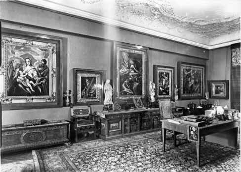 Herzog's Study in Budapest