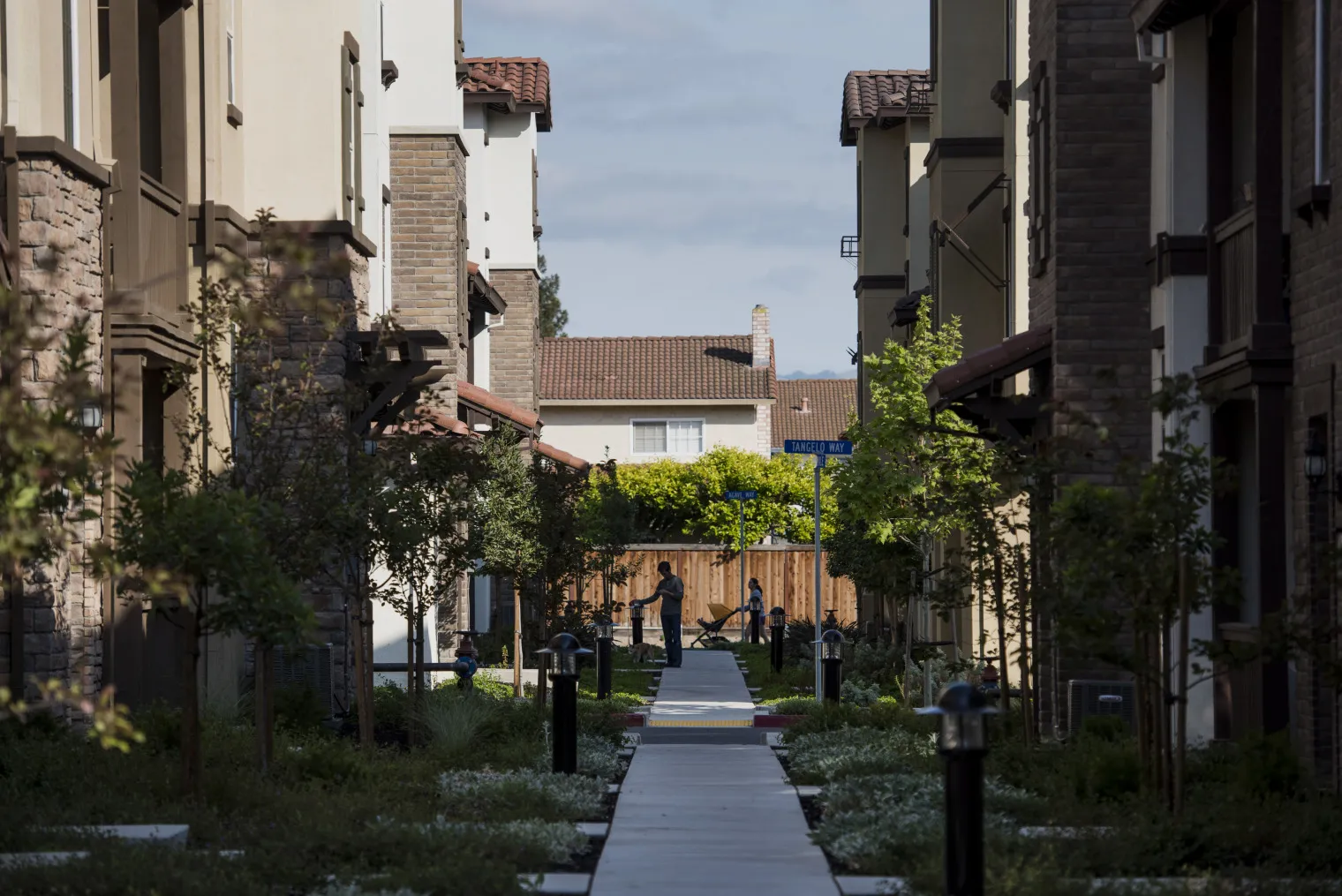 A housing development in San Jose.