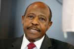 Paul Rusesabagina in Brussels in 2019. 