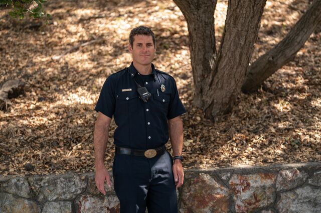 A portrait of Colin Arnold, Berkeley Fire Department’s interim assistant chief. 